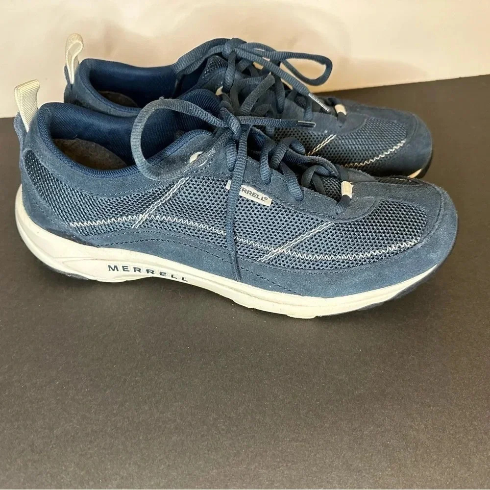 Merrell Blue and White Women's Sneakers